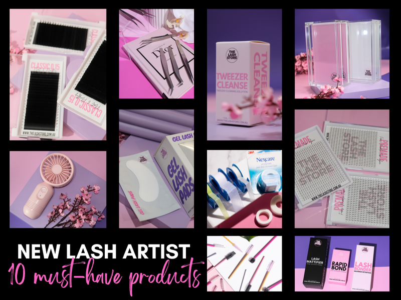 10 Essential Products A New Lash Artsits Needs