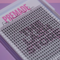 Mega 14D Premade Lash Fan Trays