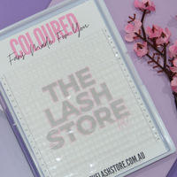 Coloured Premade Lash Fans