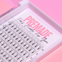 9D Premade Lash Fan Trays