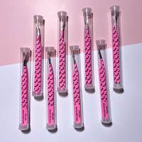Lash Extension Tweezers - Hot Pink Set