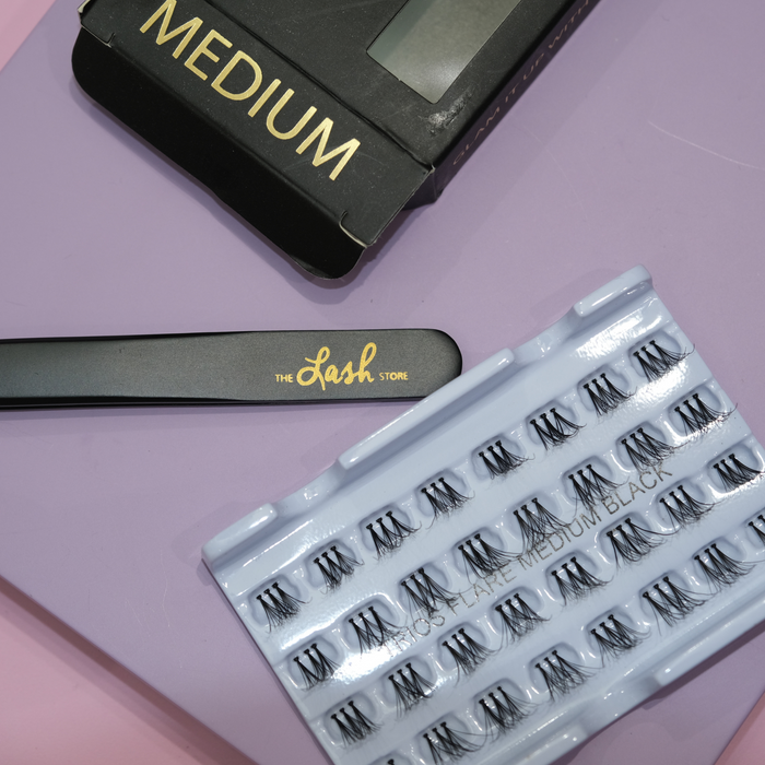 Medium Faux Mink Trios 12mm