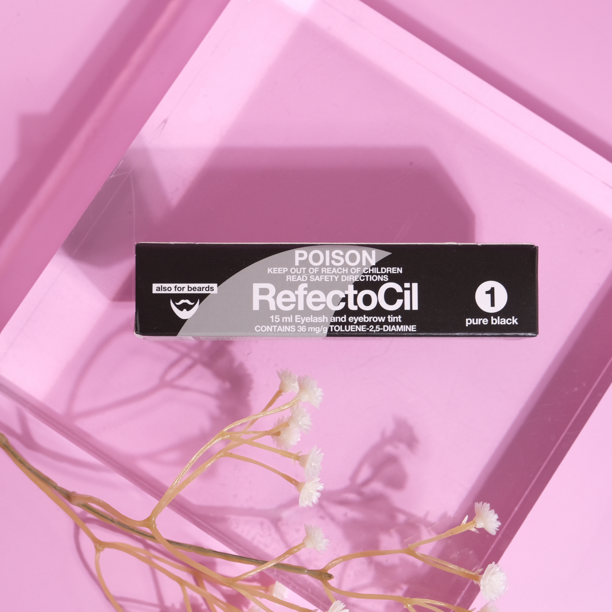 RefectoCil Tint Pure Black #1