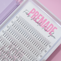 3D Premade Lash Fan Trays