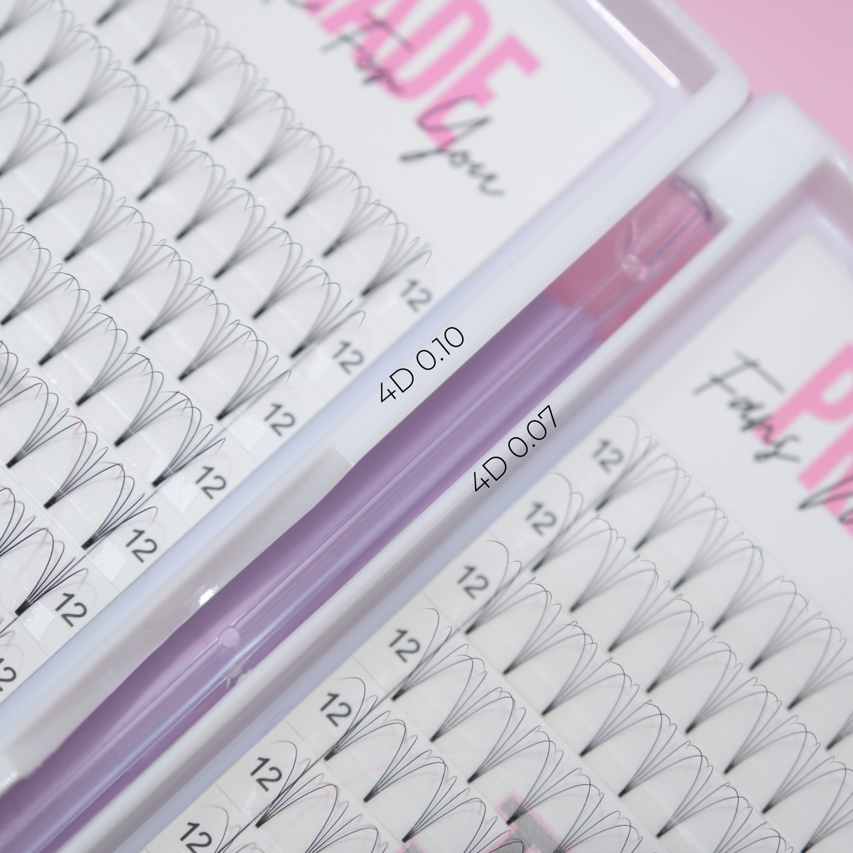 4D Premade Lash Fan Trays