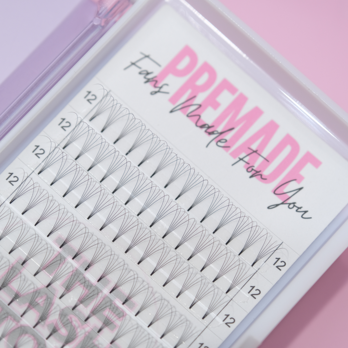 5D Premade Lash Fan Trays