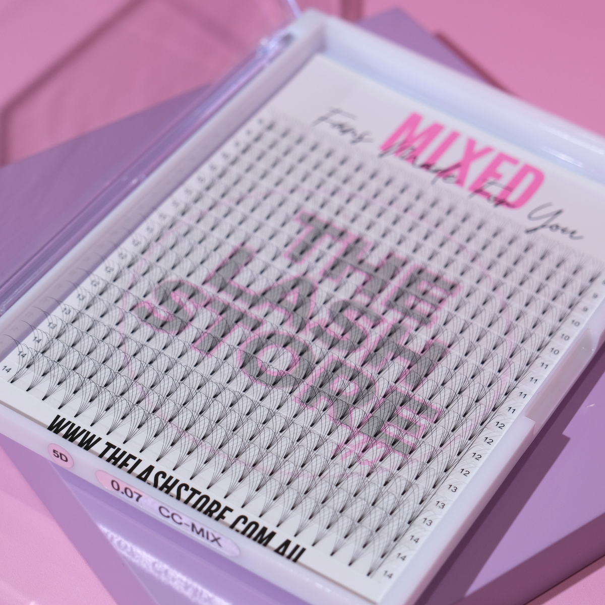 Premade Lash Fans - Mixed Length Trays