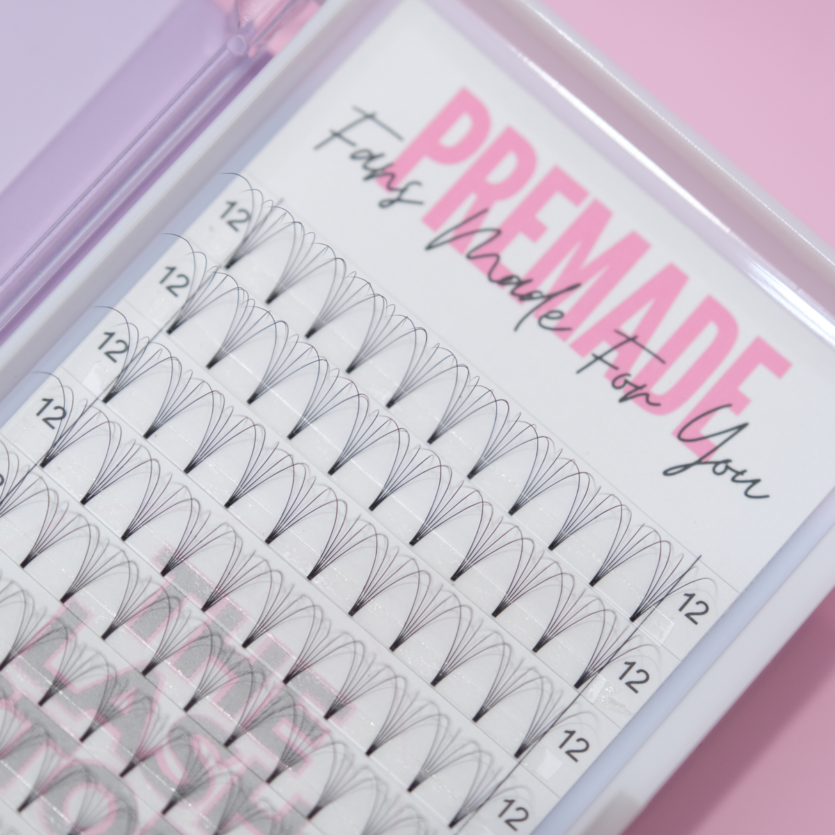 5D Premade Lash Fan Trays