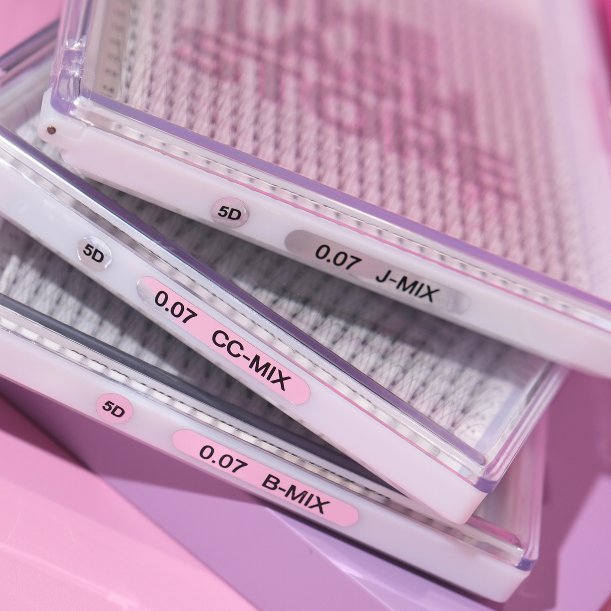 Premade Lash Fans - Mixed Length Trays