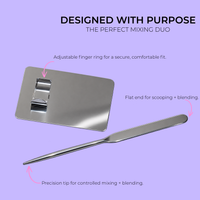 Mixing Palette + Spatula