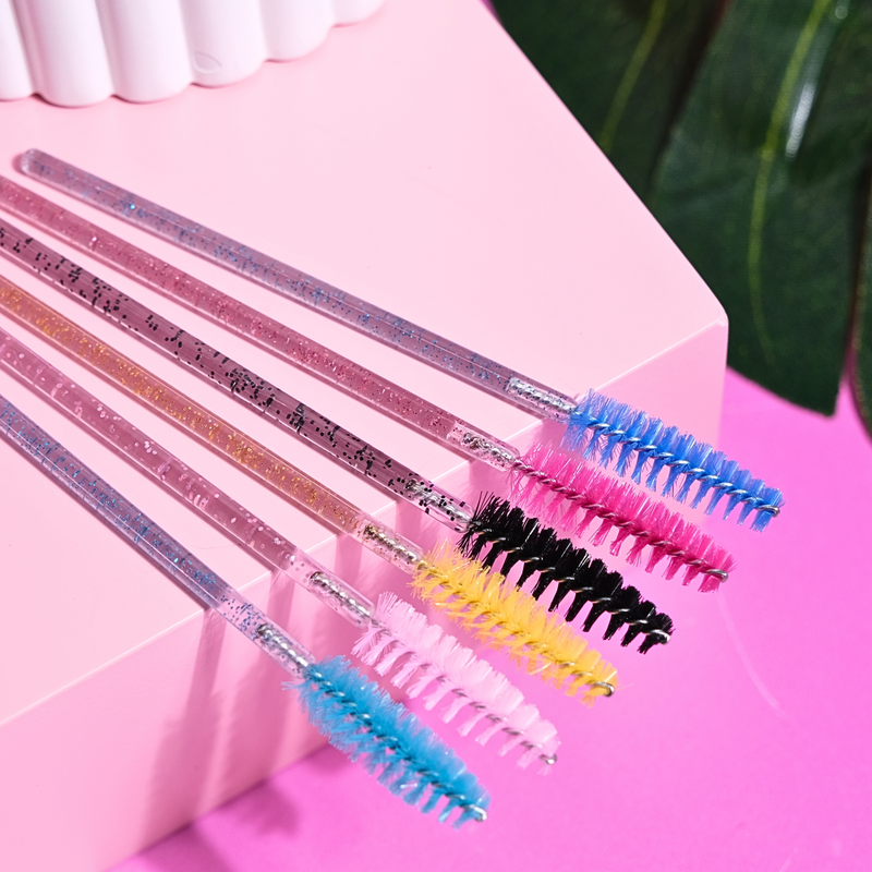 Disposable Glitter Lash Brushes