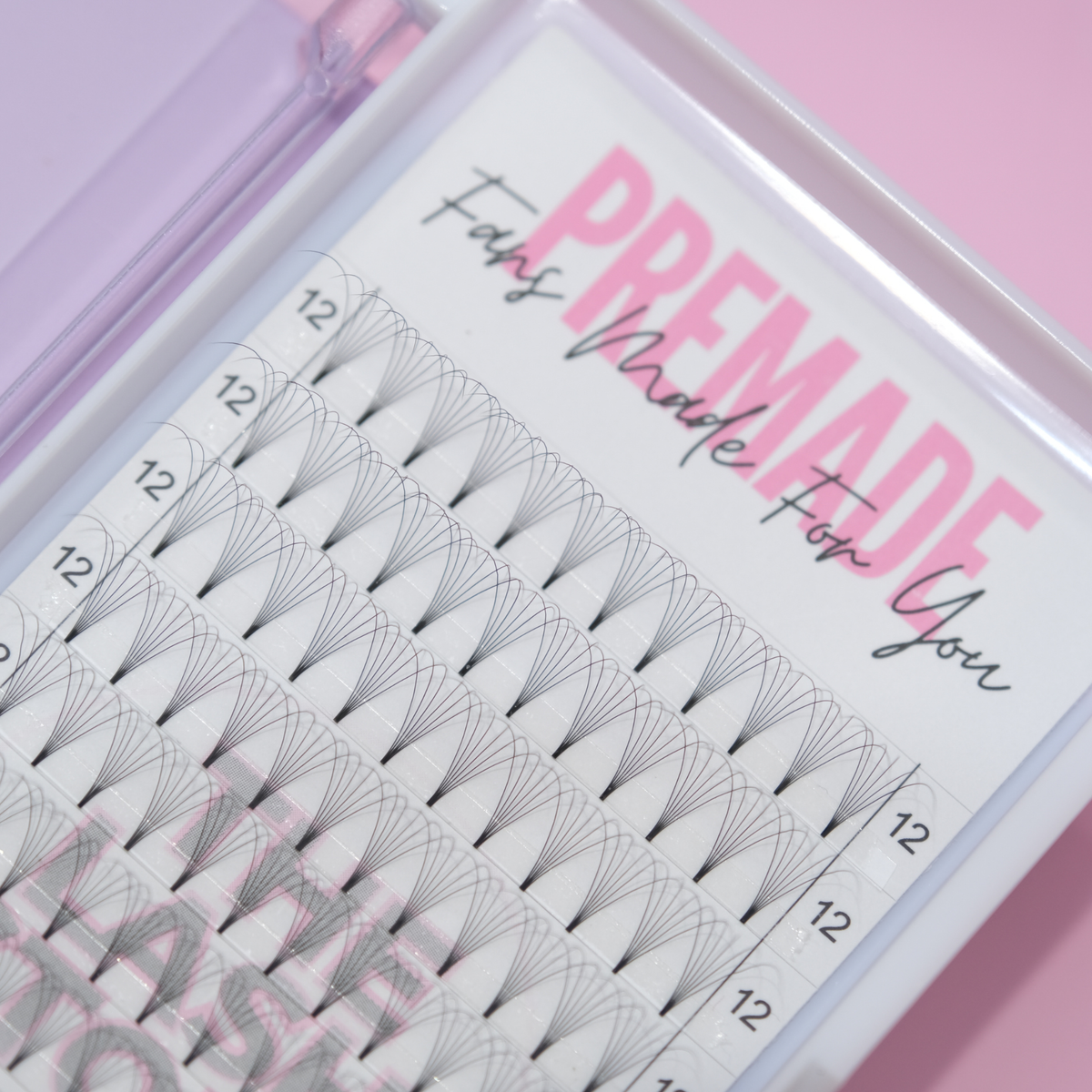 6D Premade Lash Fan Trays