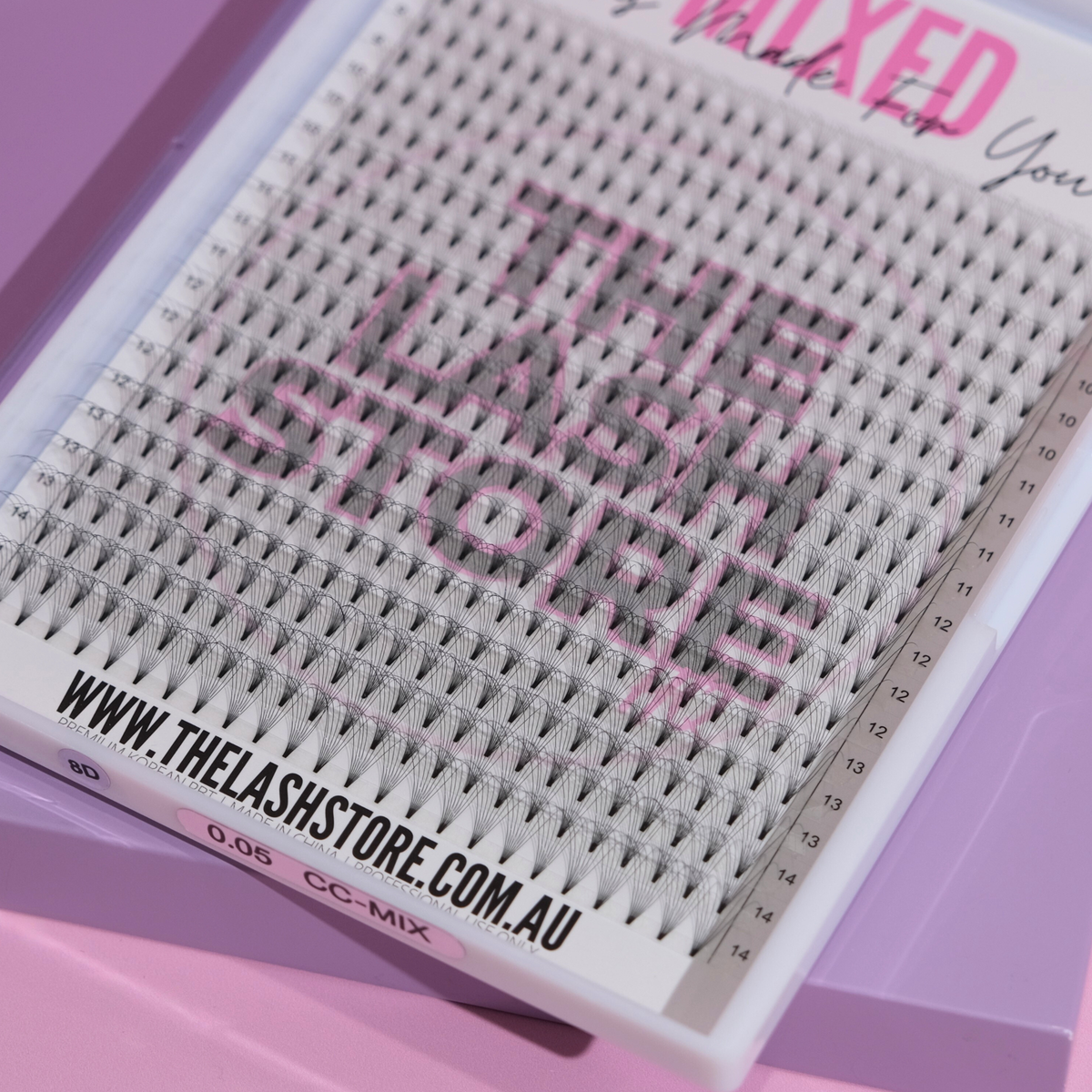 Premade Lash Fans - Mixed Length Trays