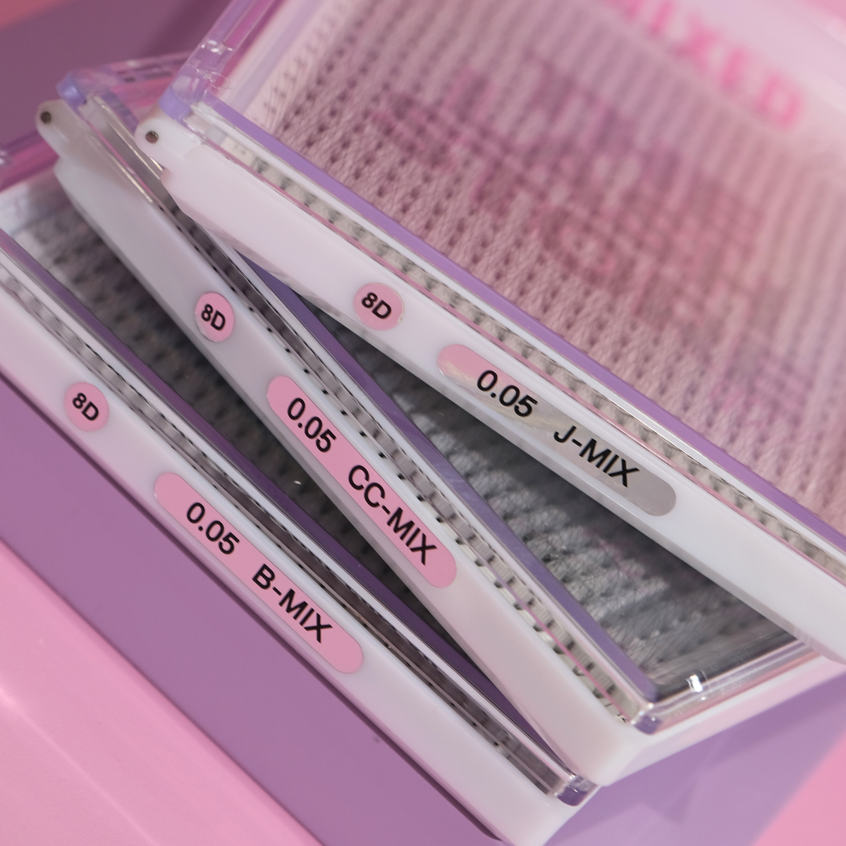 Premade Lash Fans - Mixed Length Trays