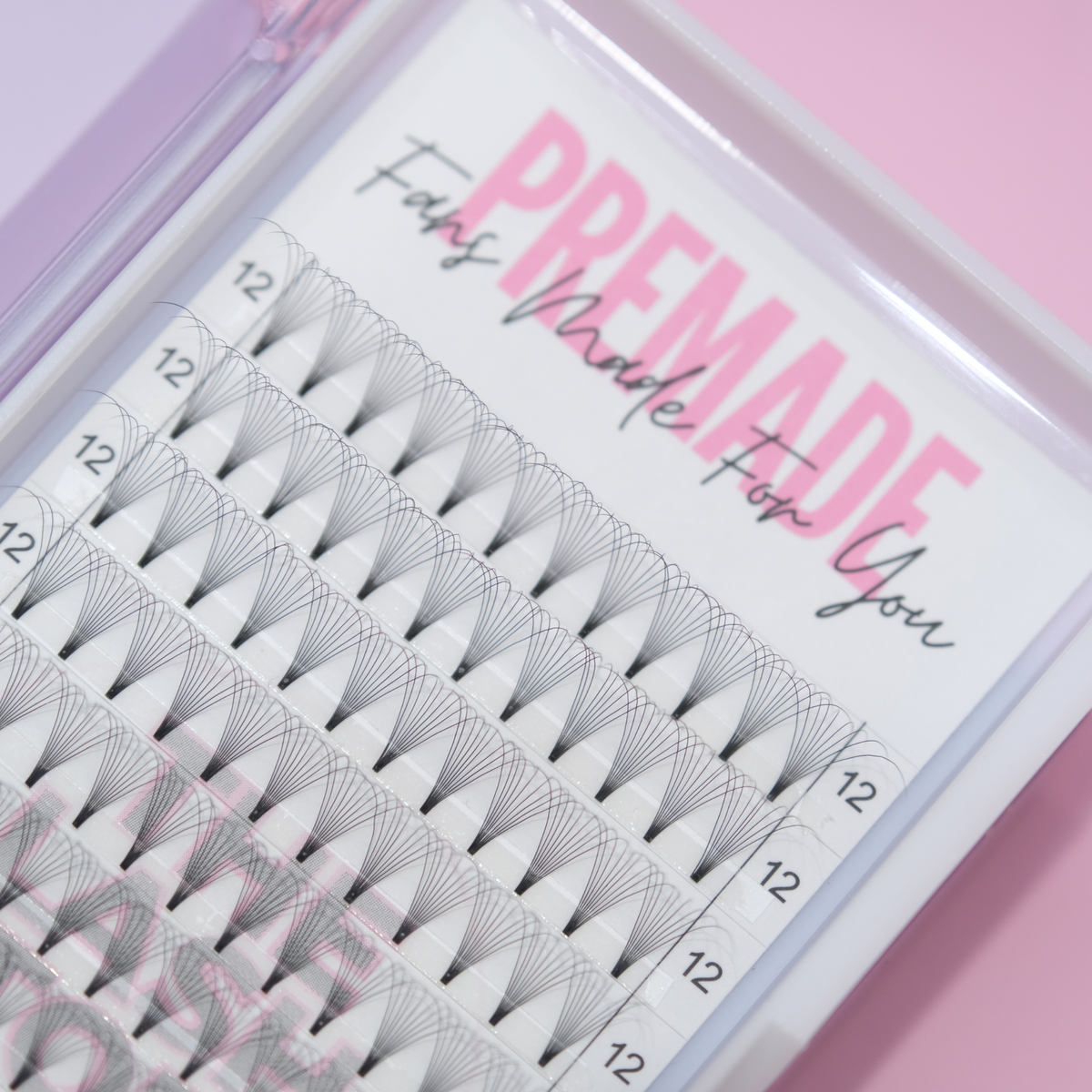 9D Premade Lash Fan Trays