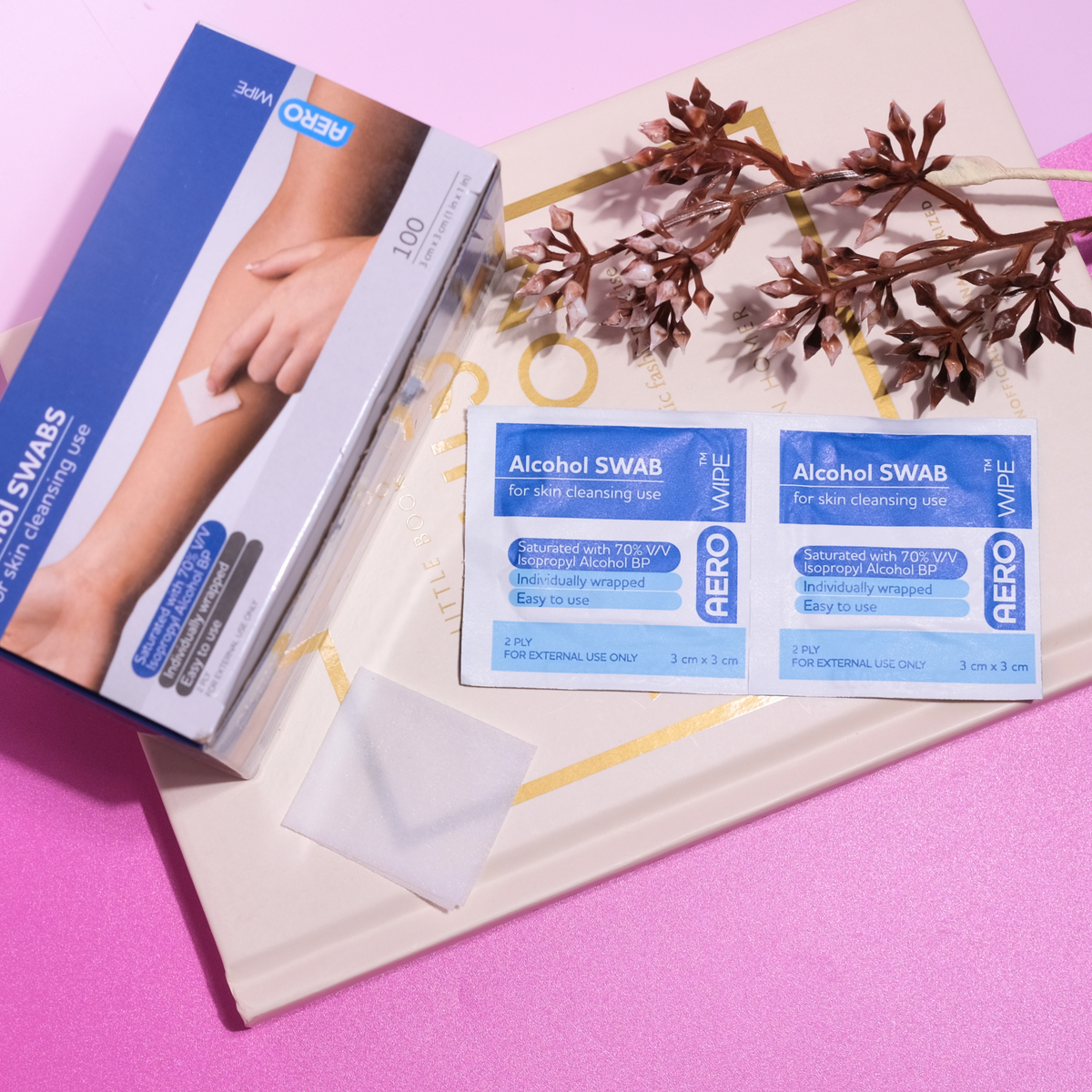 Alcohol Cleaning Wipes The Lash Store HQ