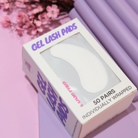 White Gel Lash Pads