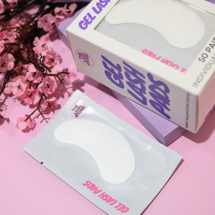 White Gel Lash Pads