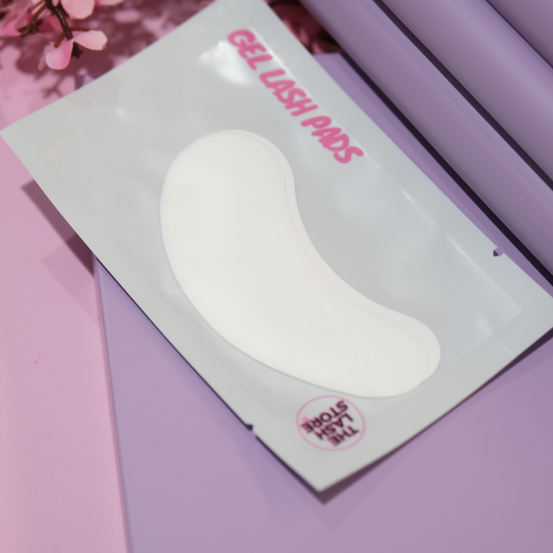 White Gel Lash Pads