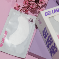 White Gel Lash Pads