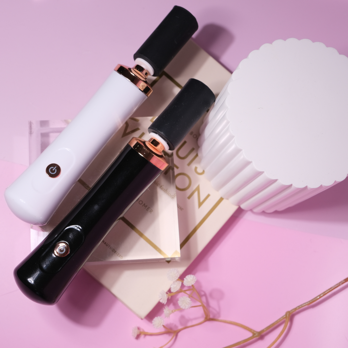 Glue Shaker w/ USB White - Glue Shaker for Eyelash Extensions