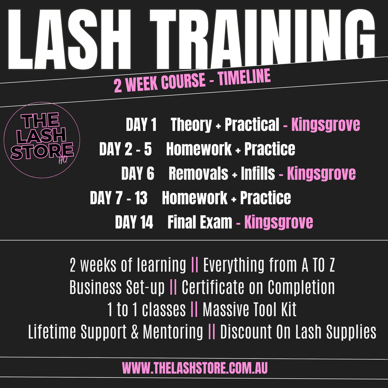 Face to Face Lash Extension Training Course