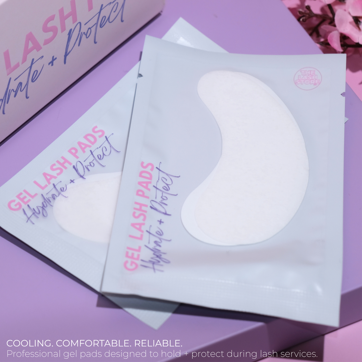 Gel Lash Pads – 50 Pairs