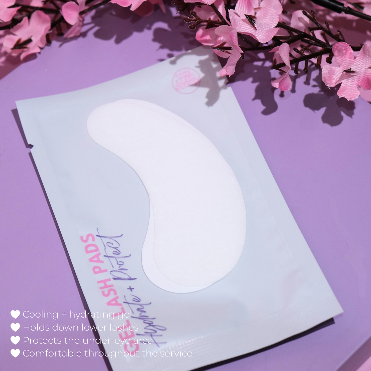 Gel Lash Pads – 50 Pairs