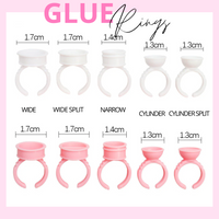 Lash Glue Rings 10pk