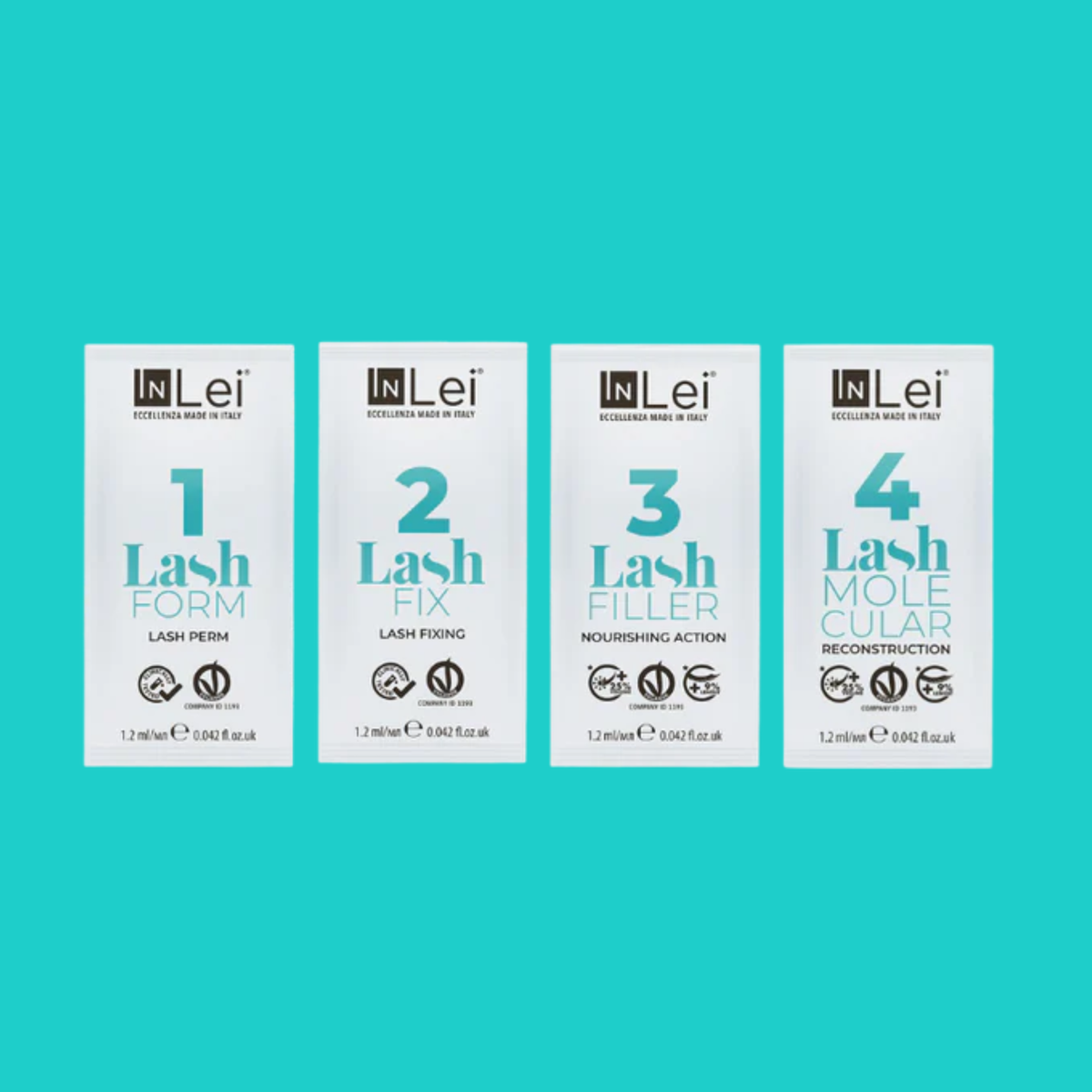 InLei Lash Lift Sampler Kit Sachets