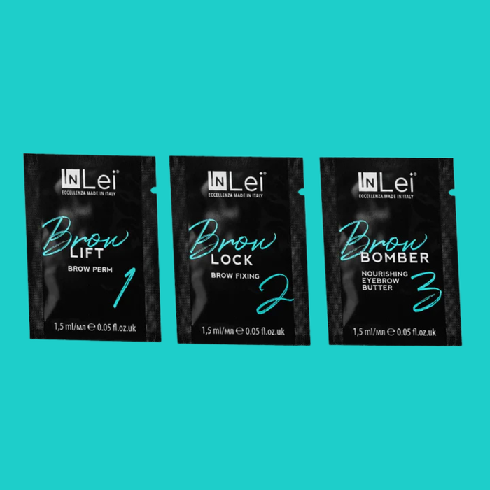 InLei Brow Lamination Sampler Kit Sachets