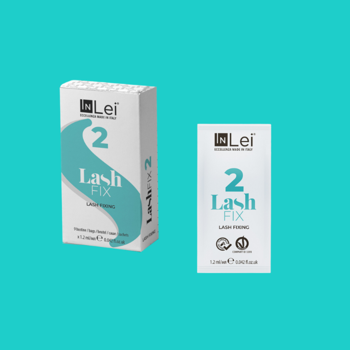 InLei Lash Lift Sachets Step 2 (Fix)