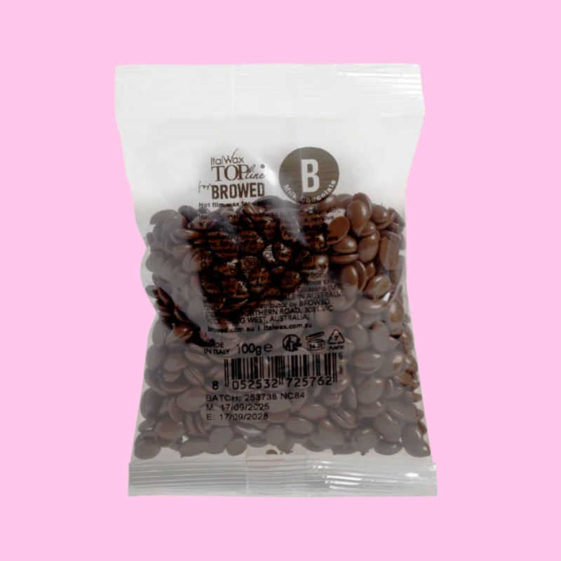 ItalWax - Hard Wax Milk Chocolate Top Line 100g