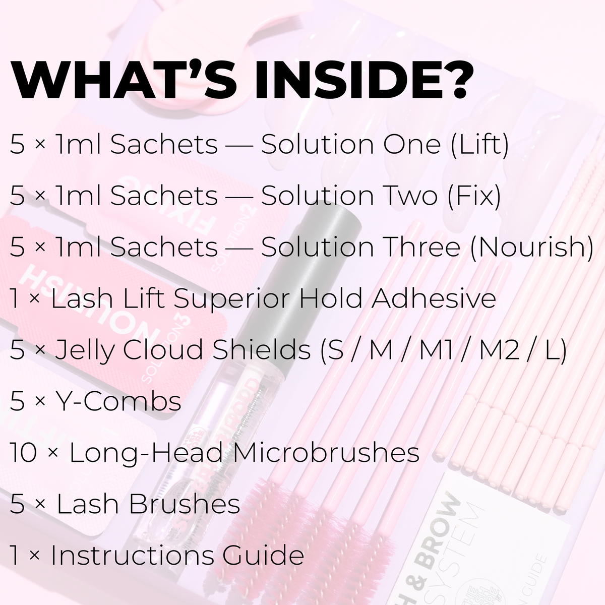 Lash and Brow Lift System - Full Kit