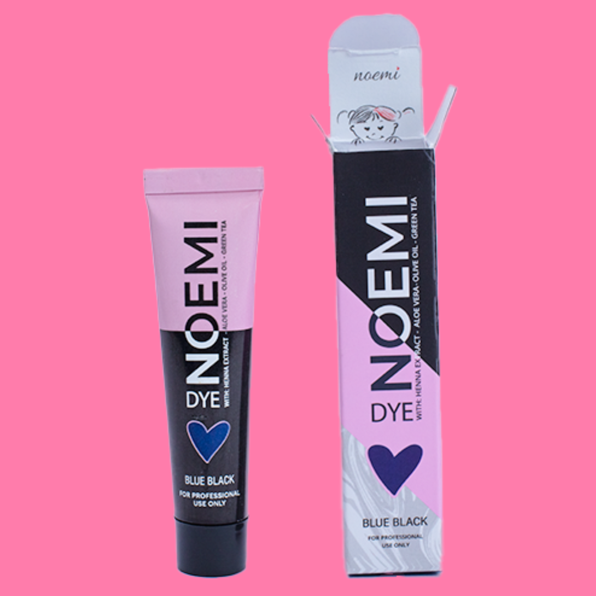 Noemi Hybrid Brow & Lash Dye Blue Black