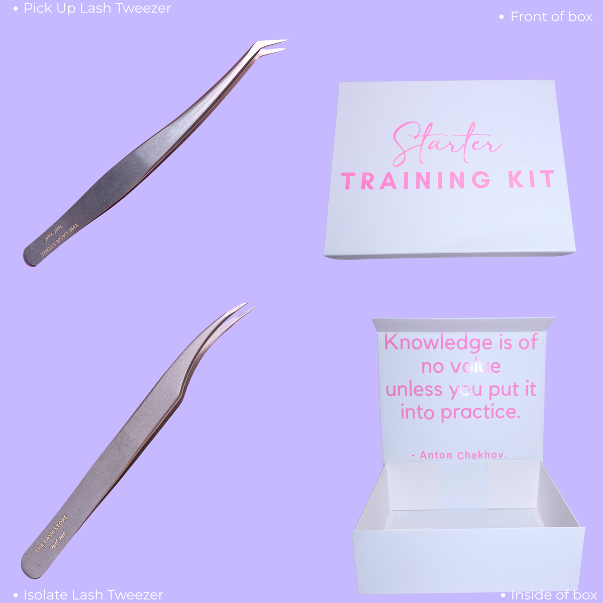 Lash Extension Starter Training Kit