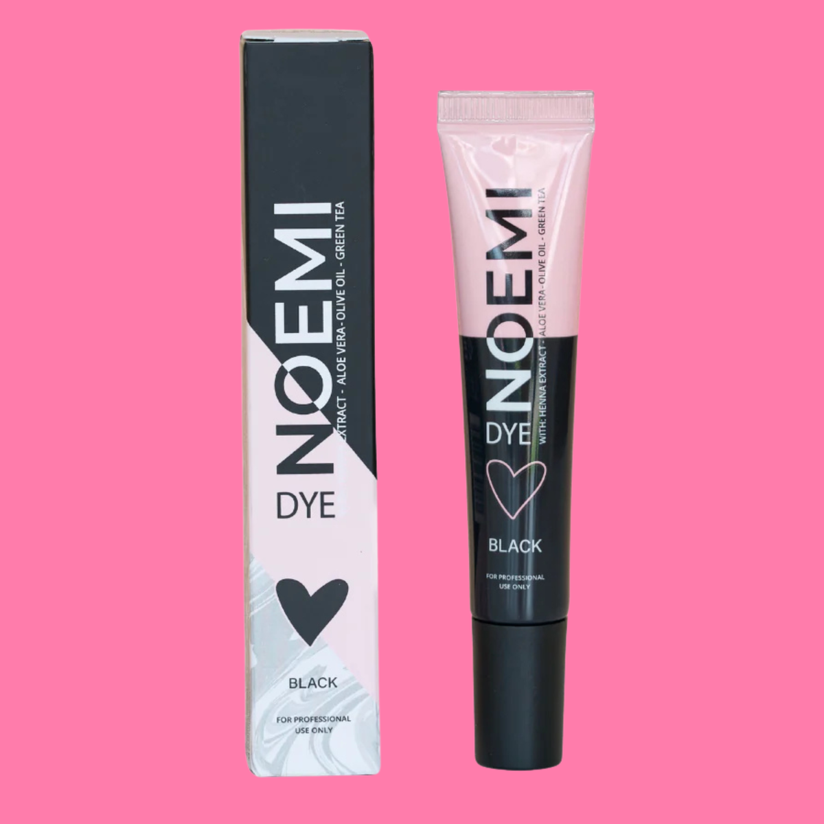 Noemi Hybrid Brow & Lash Dye Black