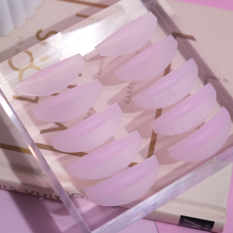 Pink Flat Lash Lift Pads