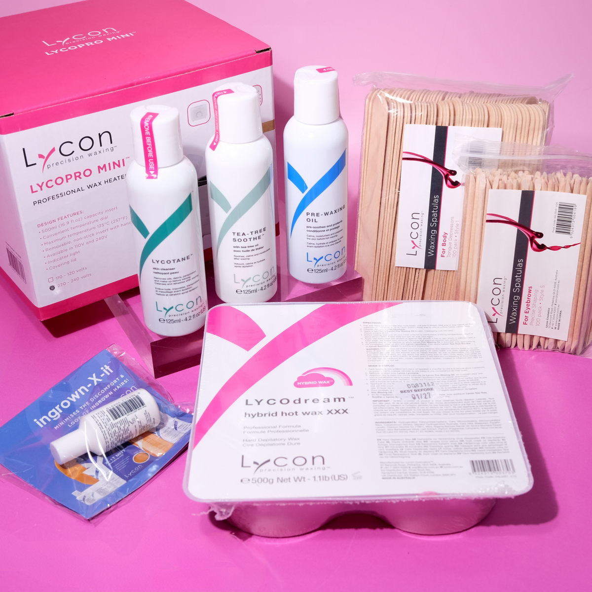 Professional online waxing kit