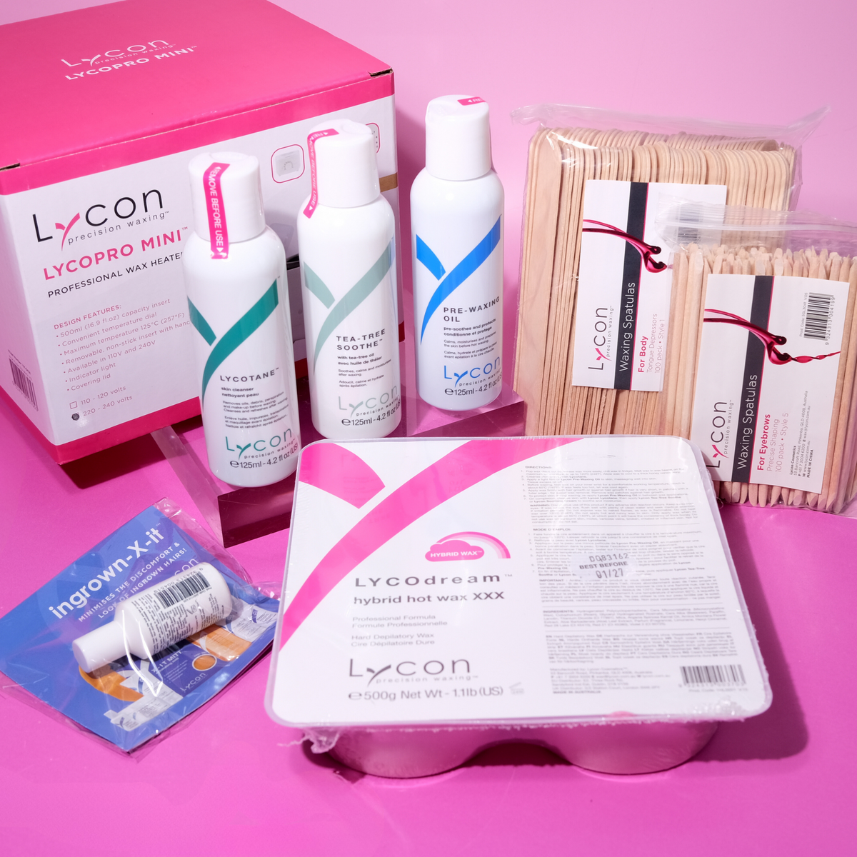 Lycon Hot Professional Waxing Kit