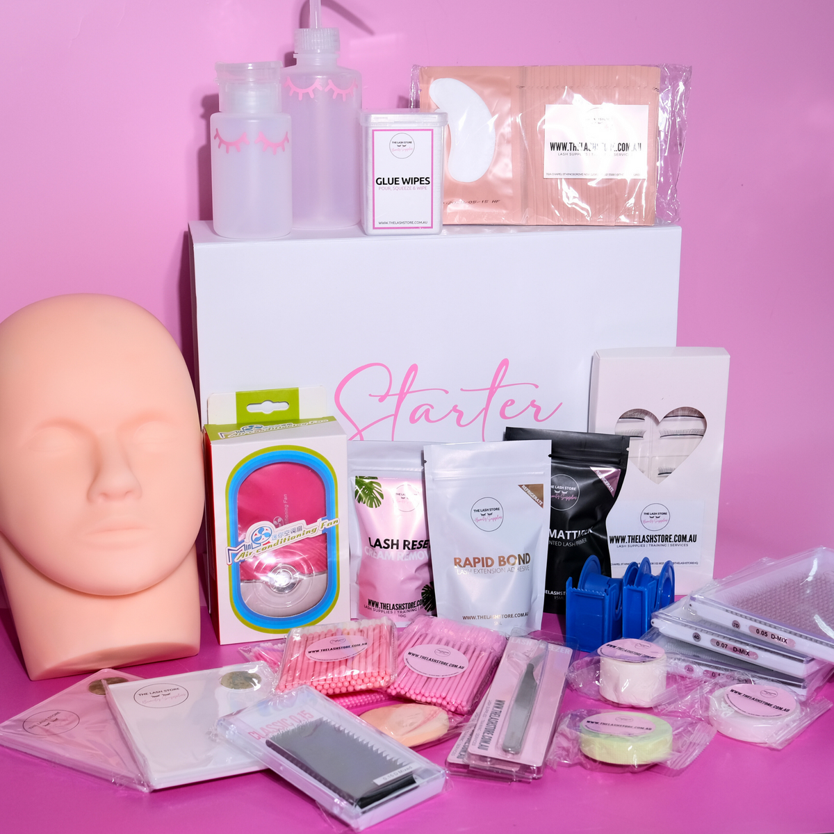 Lash Extension Starter Training Kit