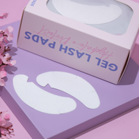 V-Cut Gel Lash Pads