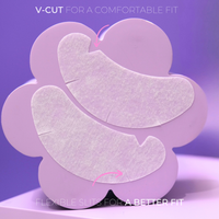 V-Cut Gel Lash Pads