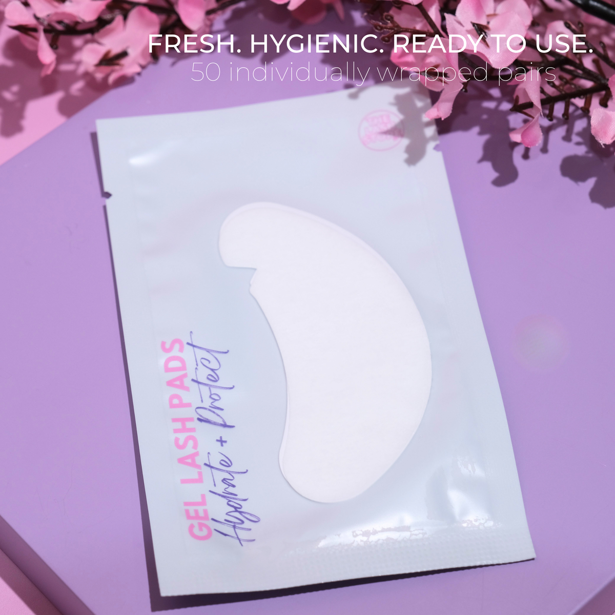 V-Cut Gel Lash Pads