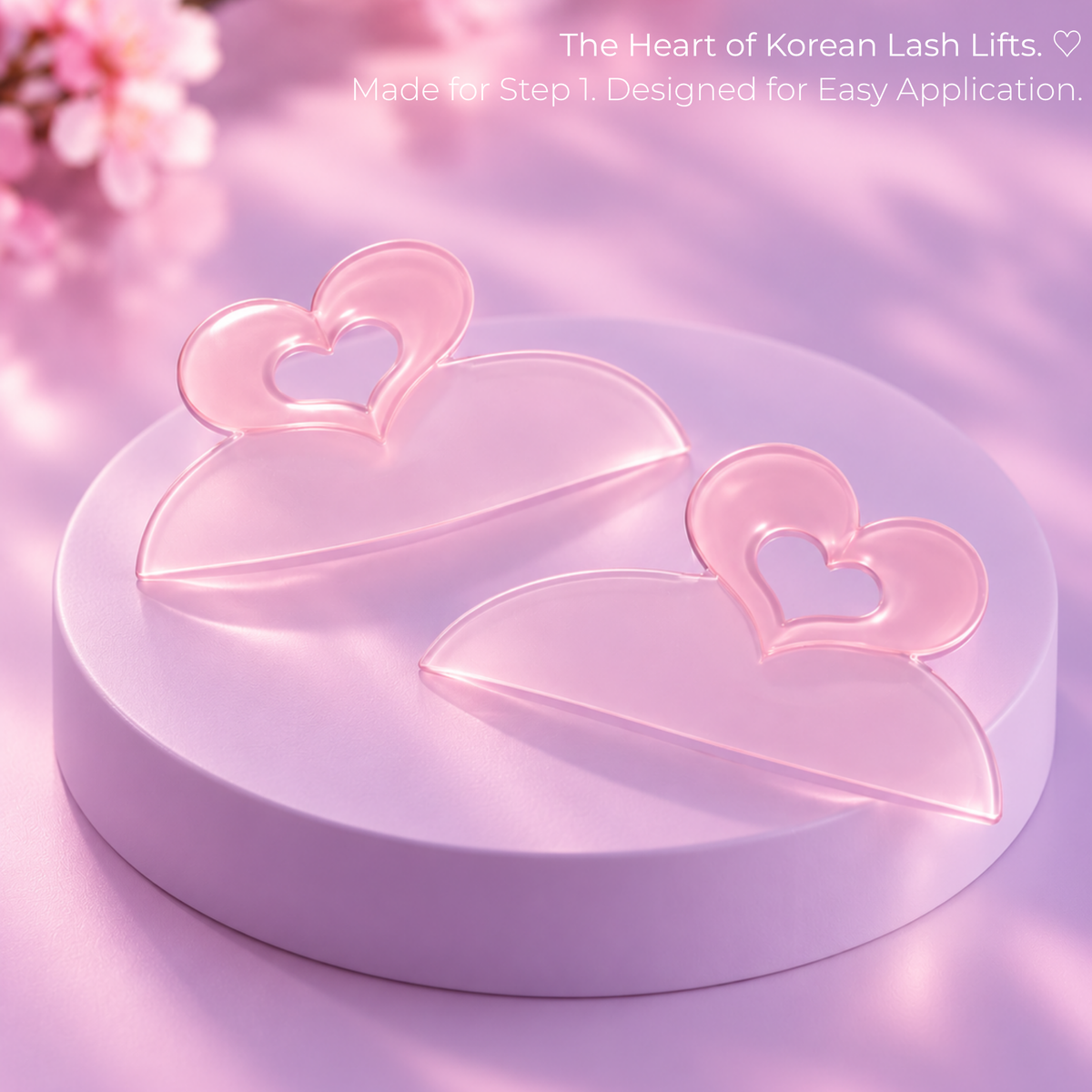 Step 1 Korean Heart Lash Lift Shields