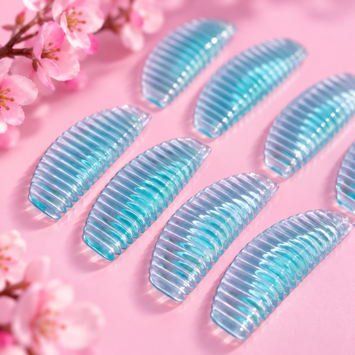Anime Grooved Jelly Shields – 4 Pairs