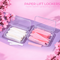 Paper Lash Lift Lockers