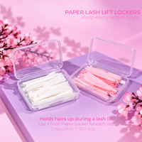 Paper Lash Lift Lockers