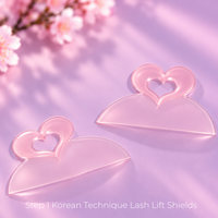 Step 1 Korean Heart Lash Lift Shields