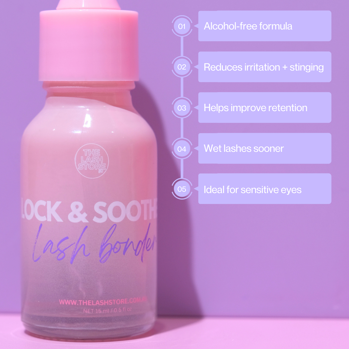 Lock and Soothe Lash Bonder